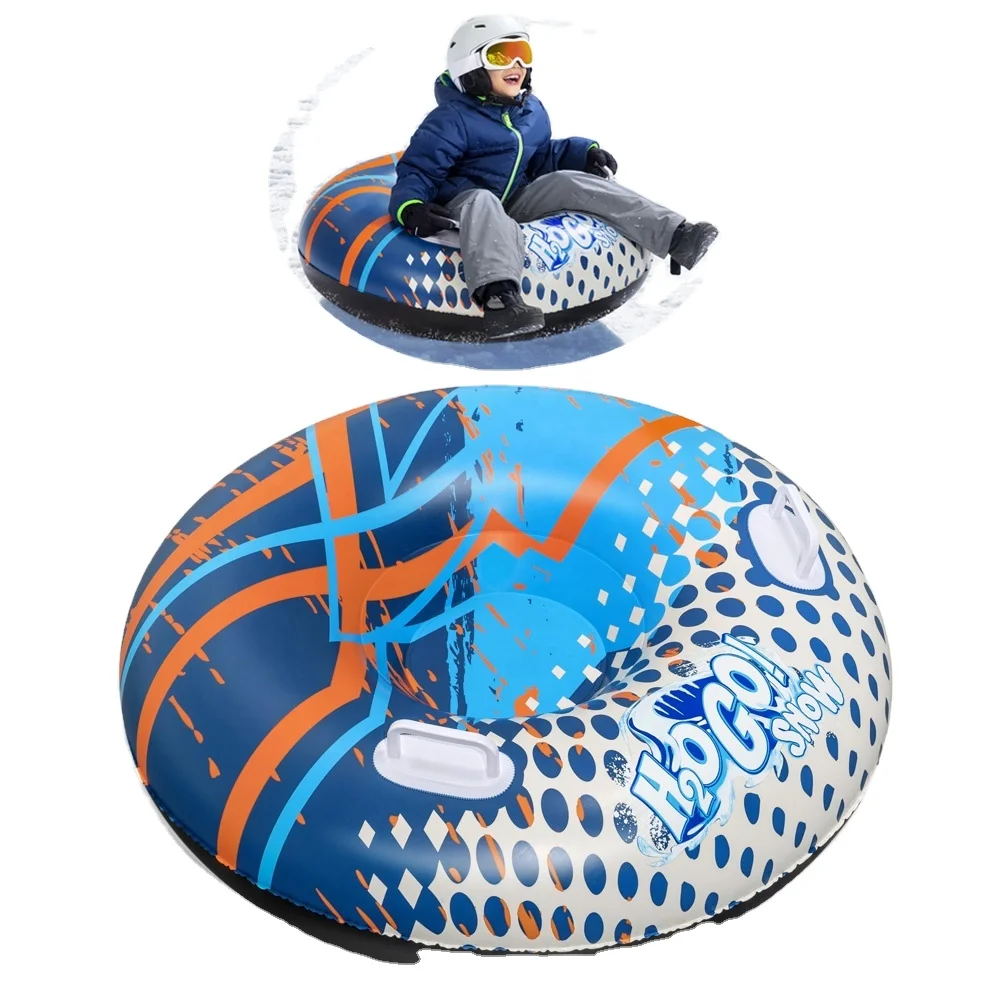 Wholesale Snow Sled Inflatable Sleds Towable Kids Push Snow Ski Sleds For Winter Sports