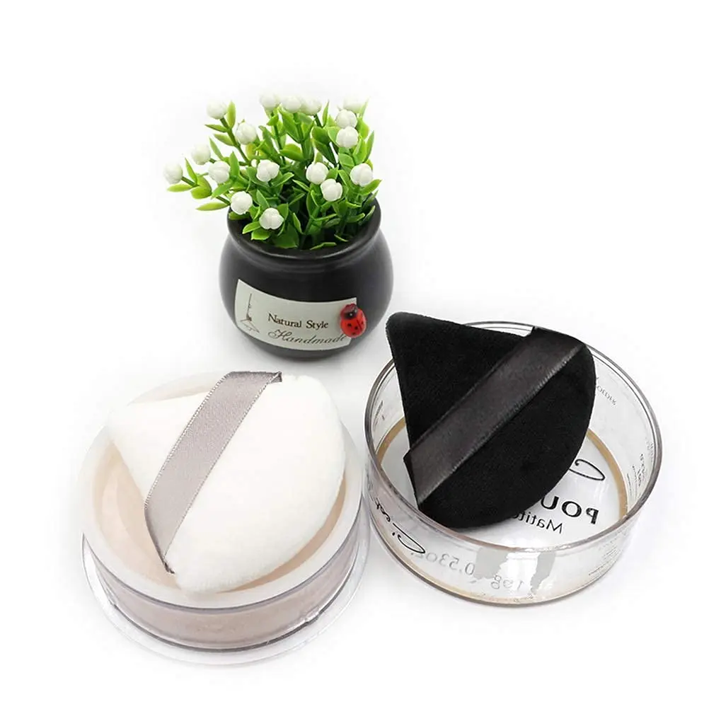 Triangle Soft Face Makeup Powder Puff Face Triangle Makeup Puff Private Label Triangle Powder Puff For Body