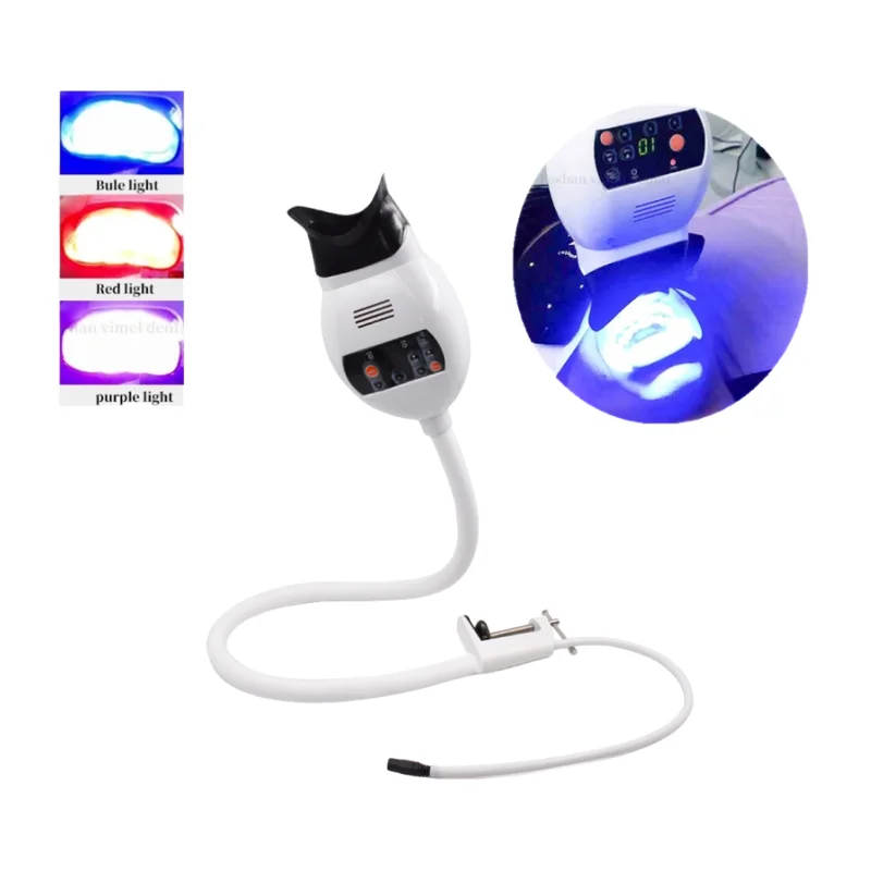 Dental Unit Clip-on Desk Type LED Professional Teeth Whitening Lamp Cold Light Teeth Bleaching Accelerator Machine