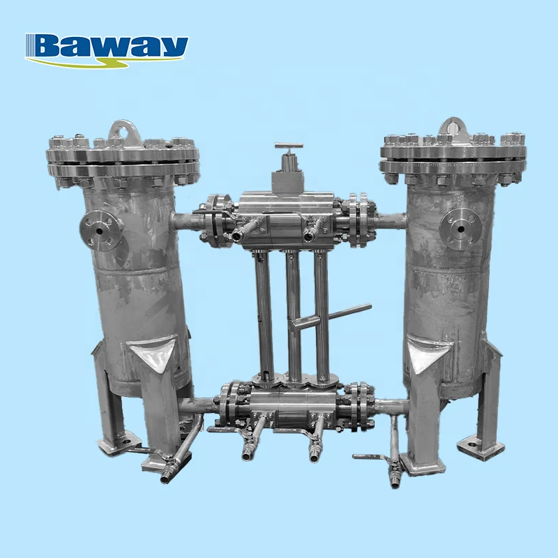 Industrial Filtration Equipment Durable Duplex Chemical Filter