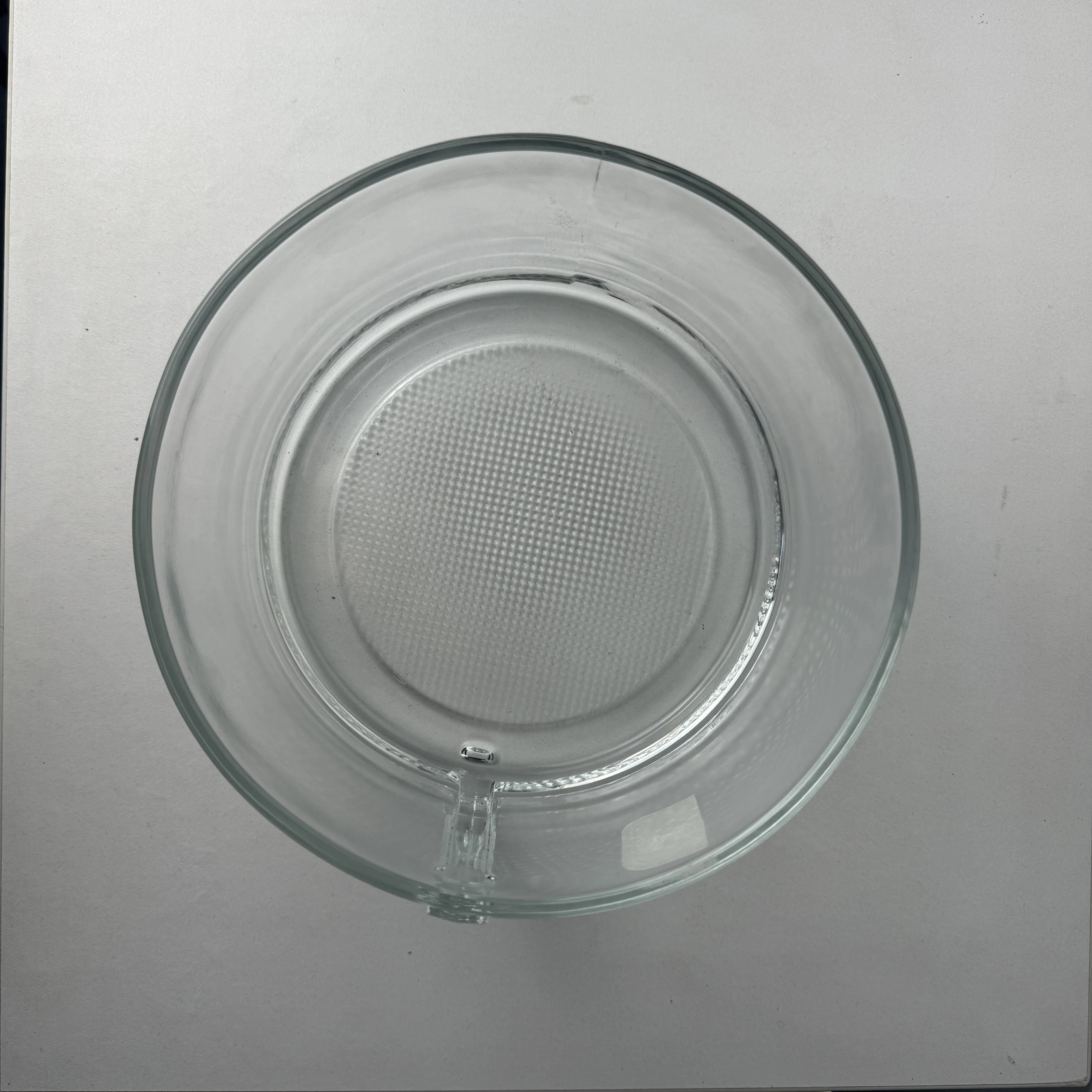 Cheap home appliances kitchen part Air fryer Borosilicate Glass Bowl 3L Round Oven Air Fryer Glass Bowl