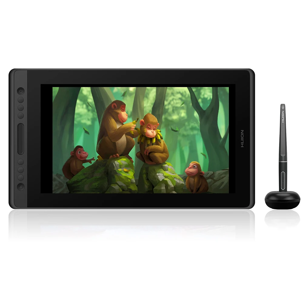  Huion Kamvas PRO 16 полностью ламинированный IPS-дисплей высокая конфигурация 8192 функция наклона давления графический дизайн перьевой