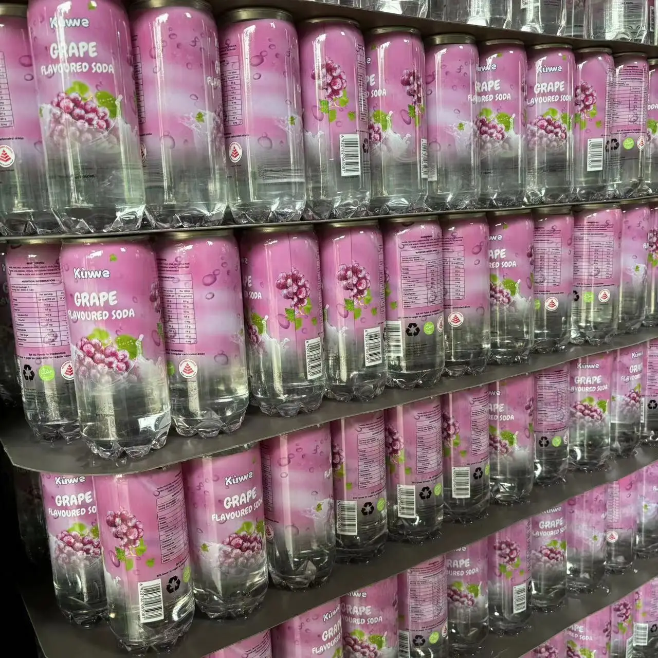 grape  fruit flavor sparkling water