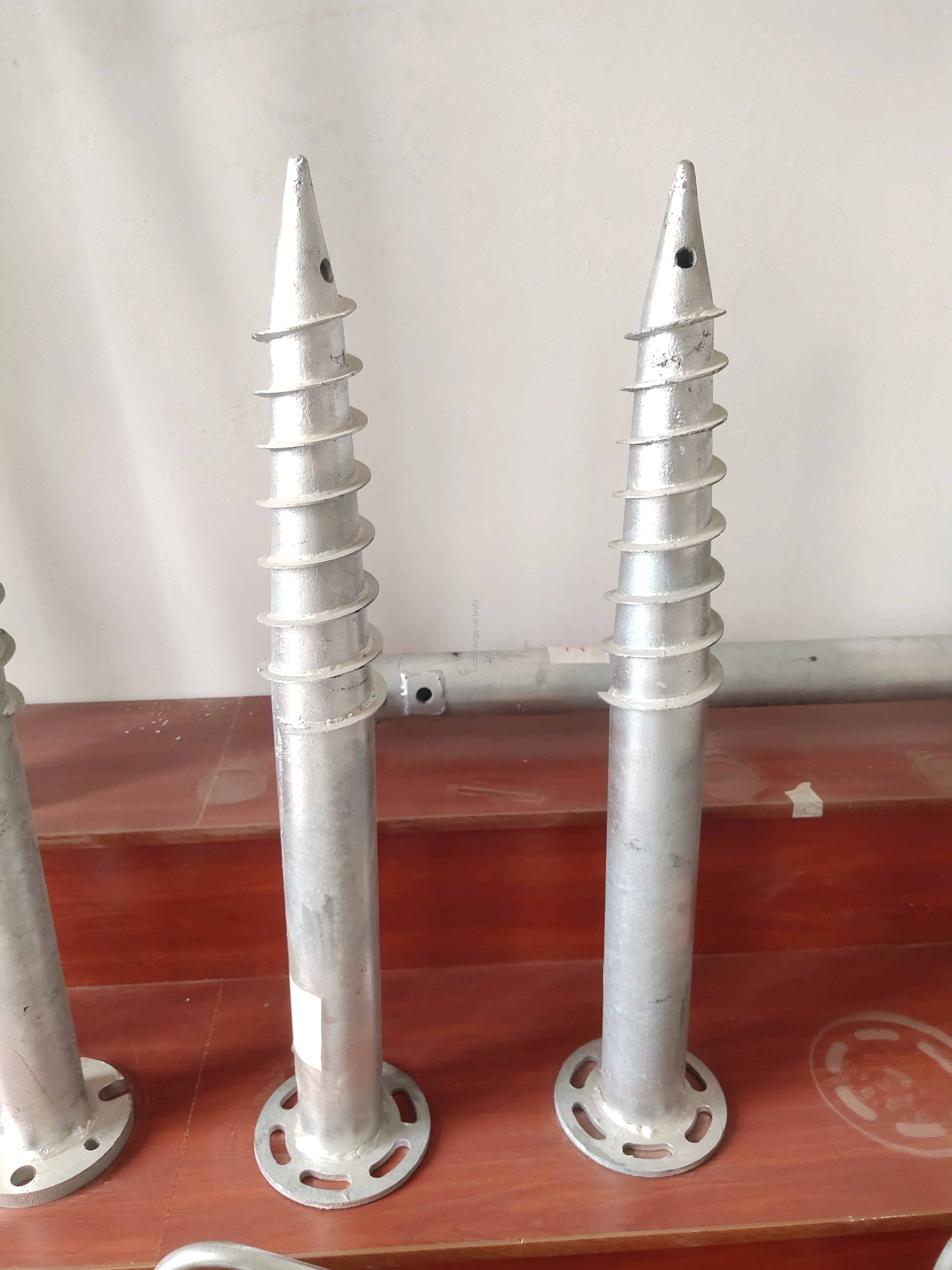 Ground Screw Anchor for Fence