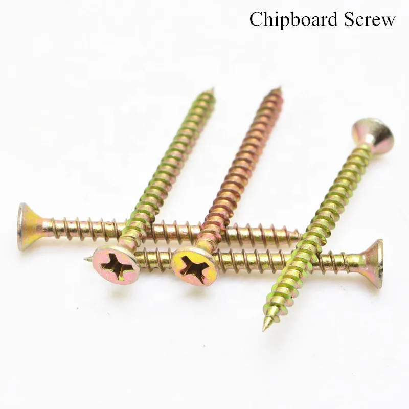 China Factory Phil Flat Head Chipboard Screws
