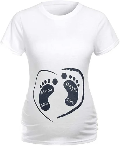
cotton short sleeve pregnant women maternity t shirt 