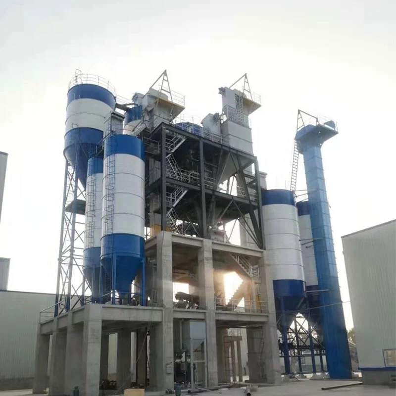 simple dry mortar mixing plant line ceramic tile adhesive mixing machine Dry Mortar Production Line Manufacturer