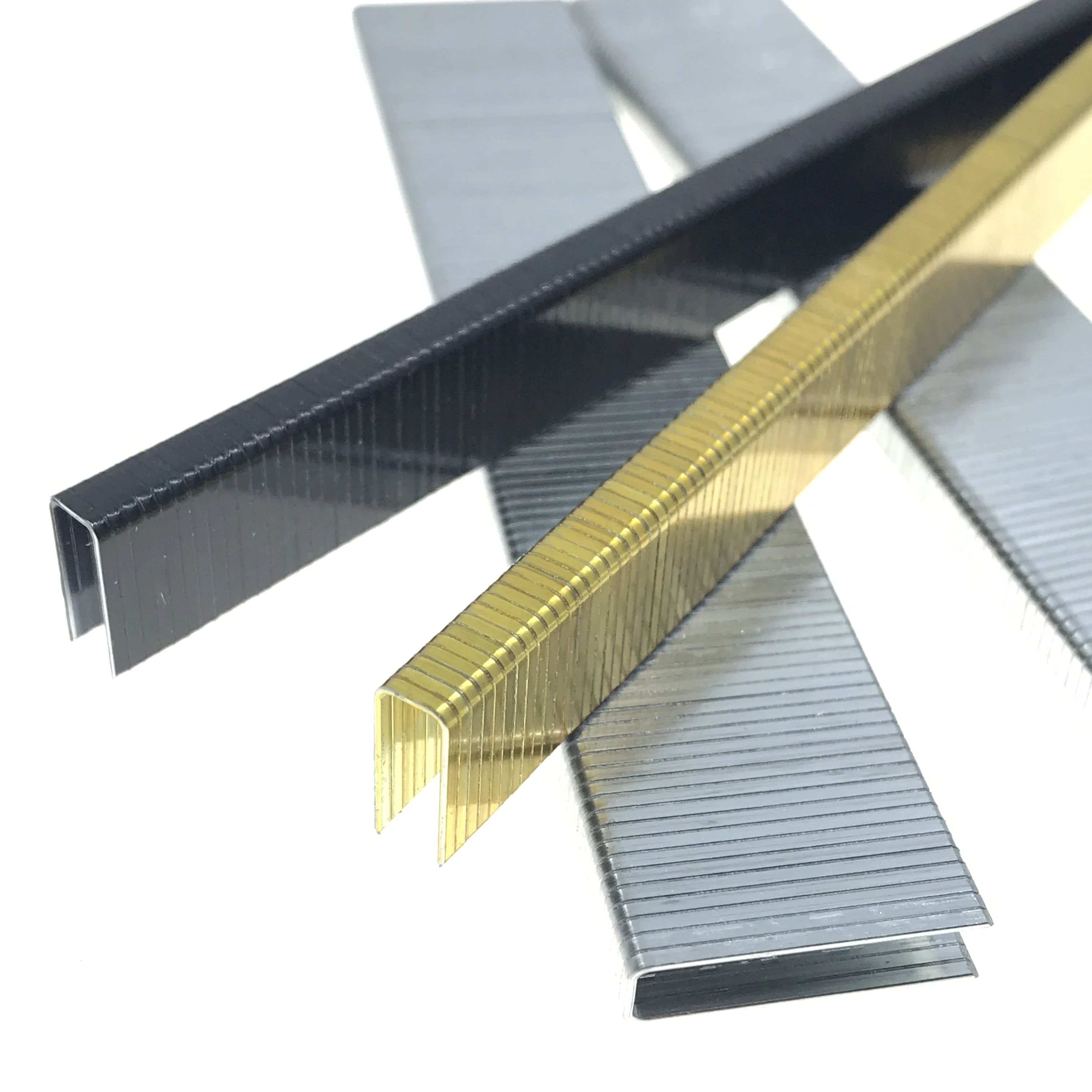 Стандартный U-образный гвоздь 20GA скобы серии 4J степлер для дивана мебели Utype с цинковым