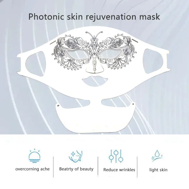 Anti Wrinkles Face Lift Skin Tightening Machine Face Firming Electric Face Toning Device Light Therapy Led Facial Masks