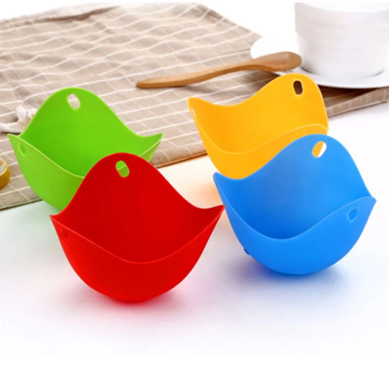 Hot Sales Food Grade Silicone Kitchen Egg Poacher Cups Silicone Egg Poachers For Air Fryer Bakeware Cookware