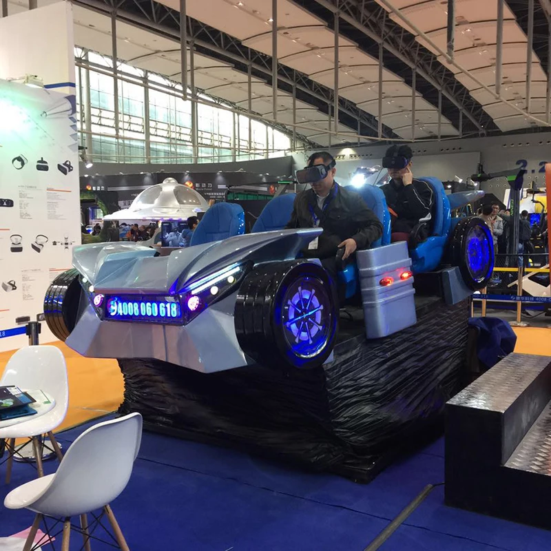 Theme Park VR 9D Cinema Virtual Reality 6Dof  Motion Platform  6 Seat Starship  VR Cinema  Simulator