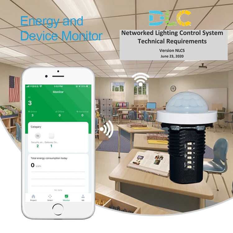 10v 28v Low voltage wireless infrared tuya smart light outdoor pir wifi presence human motion sensor