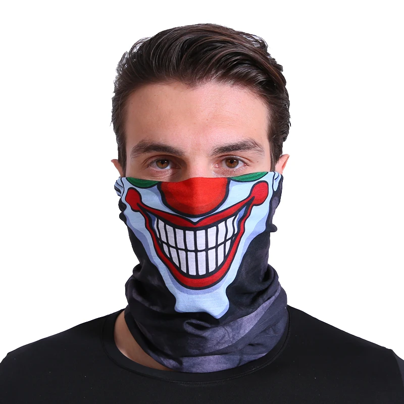 Multifunctional Stylish Star Universe Custom Seamless Polyester Bandana Face Bandana Neck Gaiter