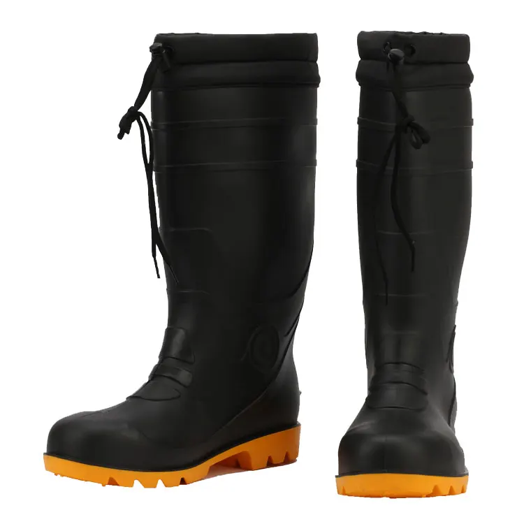 Fast Delivery EN ISO 20345 Cheap Prices In Many Selection of Styles Safety Gumboots High Quality Waterproof PVC Rain Boots