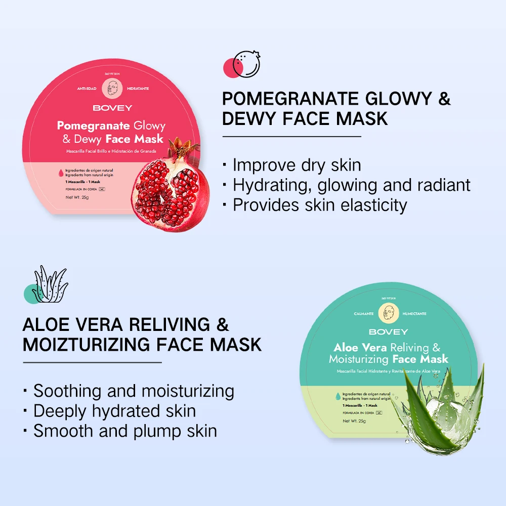 Private Label Custom Logo Beauty Face Mask Skin Care Collagen Hydrating Moisturizing Sheet Facial Mask