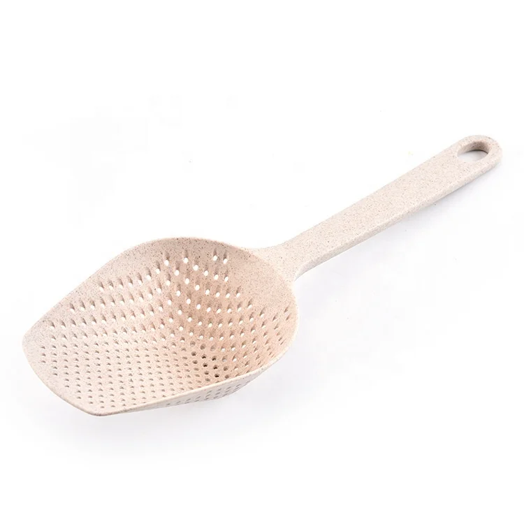 Kitchen Tools Nylon Silicone Strainers Noodles  Shovels Pasta Filter Spoon Colander Strainers