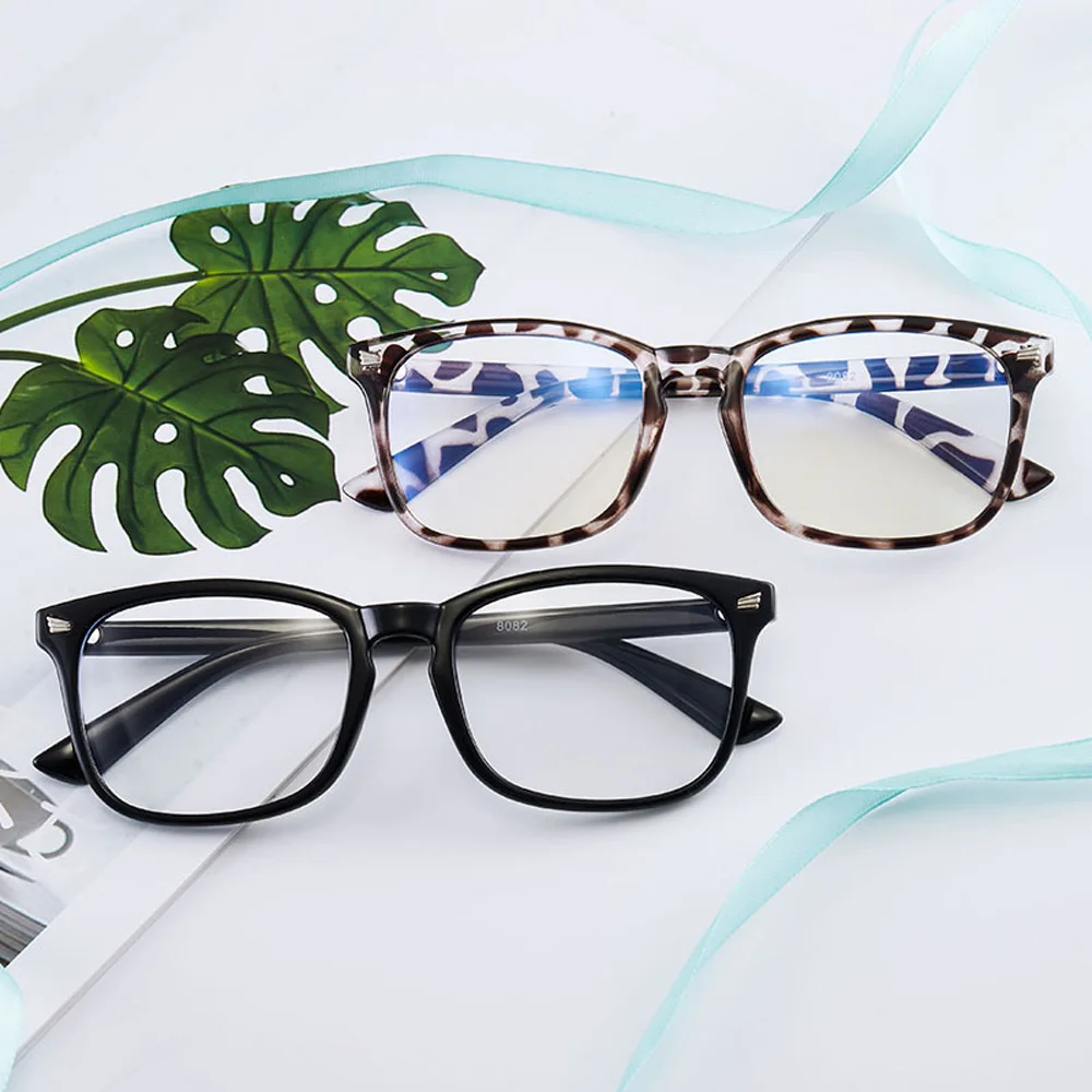 Pilot optics USA amazon hot sale classic big square frame 025 blue light blocking reading glasses
