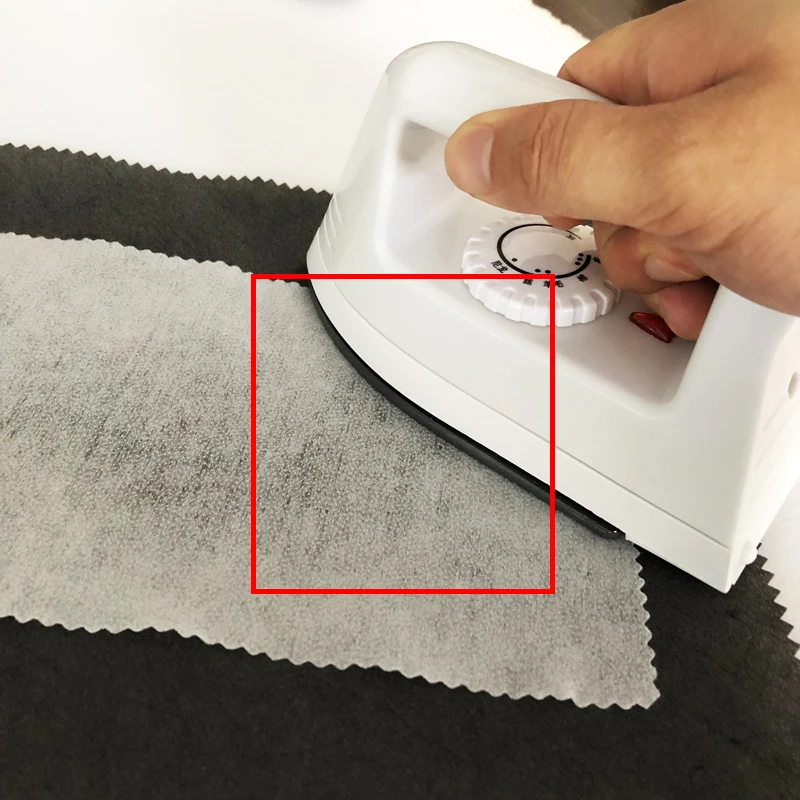 Wholesale 100% Polyester Non-woven fusing interfacing 28gsm Double Dots Non-woven Interlining Fabric-YBND8340