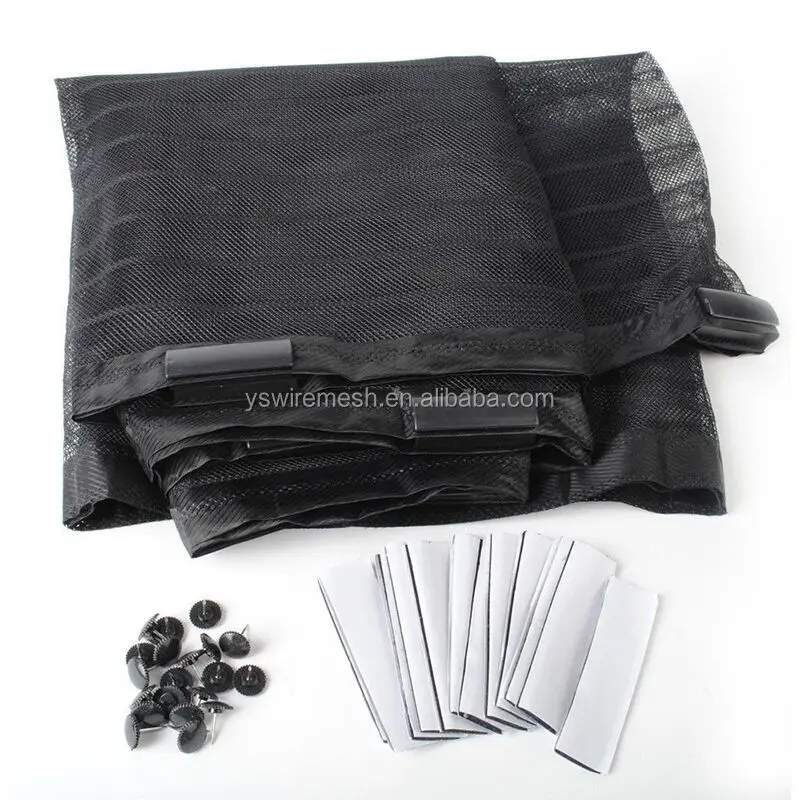 Factory Hot Sale Mosquito Net Door Strong Tapes Mesh Screen Door Screen Mosquito Net Door Curtain