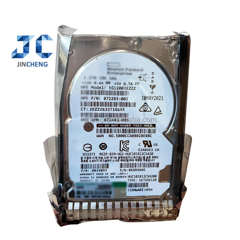 Wholesale price  870757-B21 600GB SAS 12G Enterprise 15K SFF (2.5-inch) SC 3-year warranty DS firmware HDD