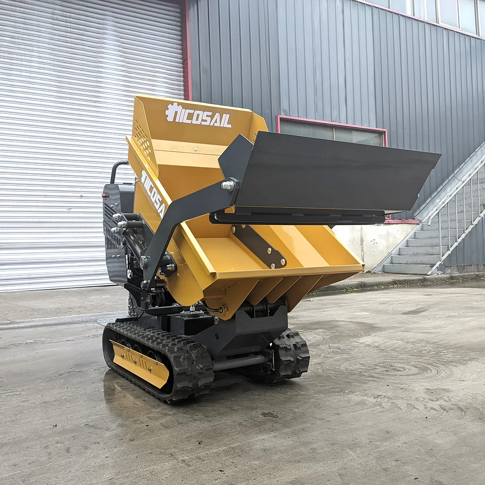 Garden crawler dumper trucks mini dumper self loading dump trucks