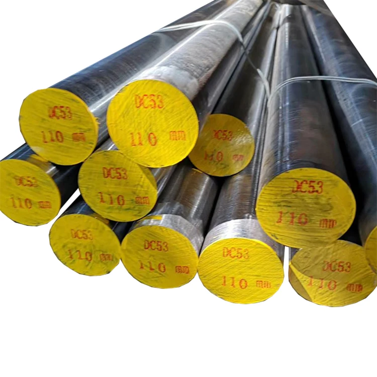 Cold Work Tool Steel DC53 D2 D6 SKD11 QT Annealed Steel Round Bars