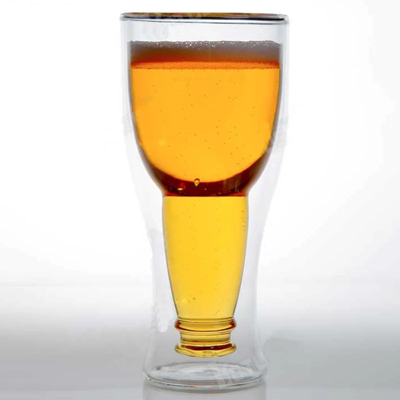 Double Plastic Wine and Beer Glass Cups