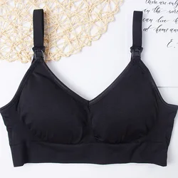 Hot Selling Women Plus Size Wireless Adult Nursing Sports Bra Breastfeeding