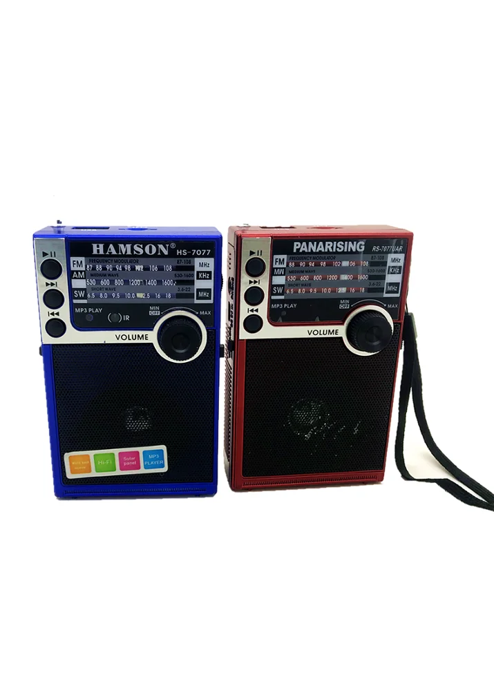 
Mini pocket size portable AM/FM/SW radio 