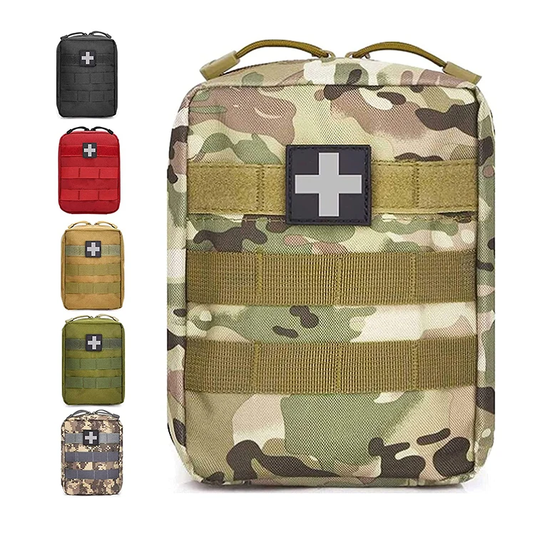 First Aid Pouch Tactical Molle EMT Pouch Compact Medical IFAK Rip Away Untility Bag Pouches