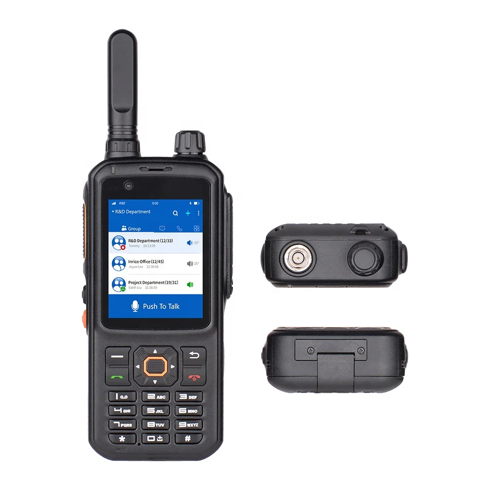  Аналоговая UHF SIM-карта Двусторонняя радиосвязь GSM WCDMA внутренняя связь рация Inrico