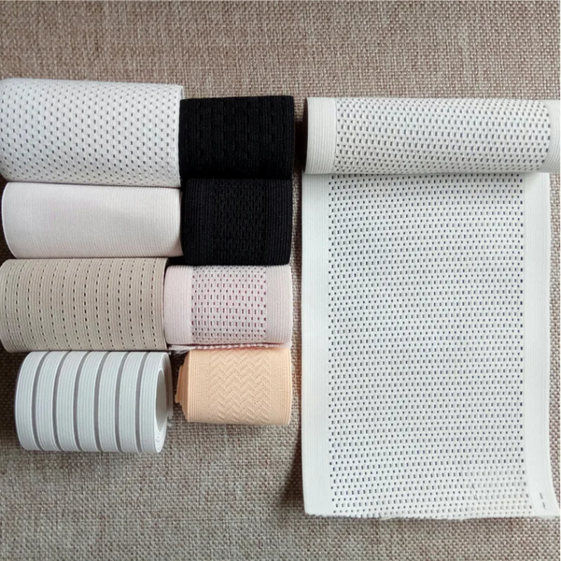 6-25 cm high quality waist support custom waist elastic webbing for corset TCYKT43