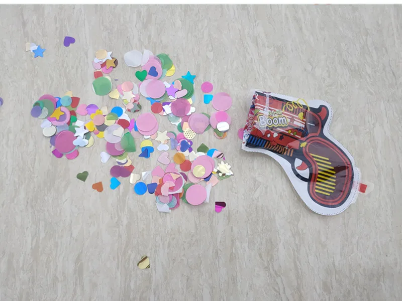 Handheld fireworks air inflation fireworks Hot product Funny Party Hand Wedding Atmosphere Decoration Confetti Fireworks