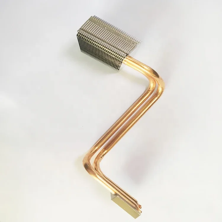 Diameter 6mm Length 80mm Sintered Copper Heat Pipe For Computer CPU