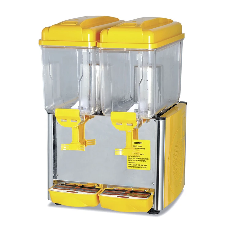 Hot Selling Commercial 2 Tanks Cooling and Mixing Beverage Juice Dispenser Machine For Sale