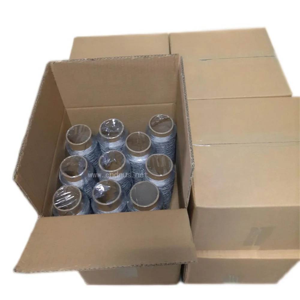 Intelligent Garment Heating Wire Conductive 316L Stainless Steel Sewing Thread