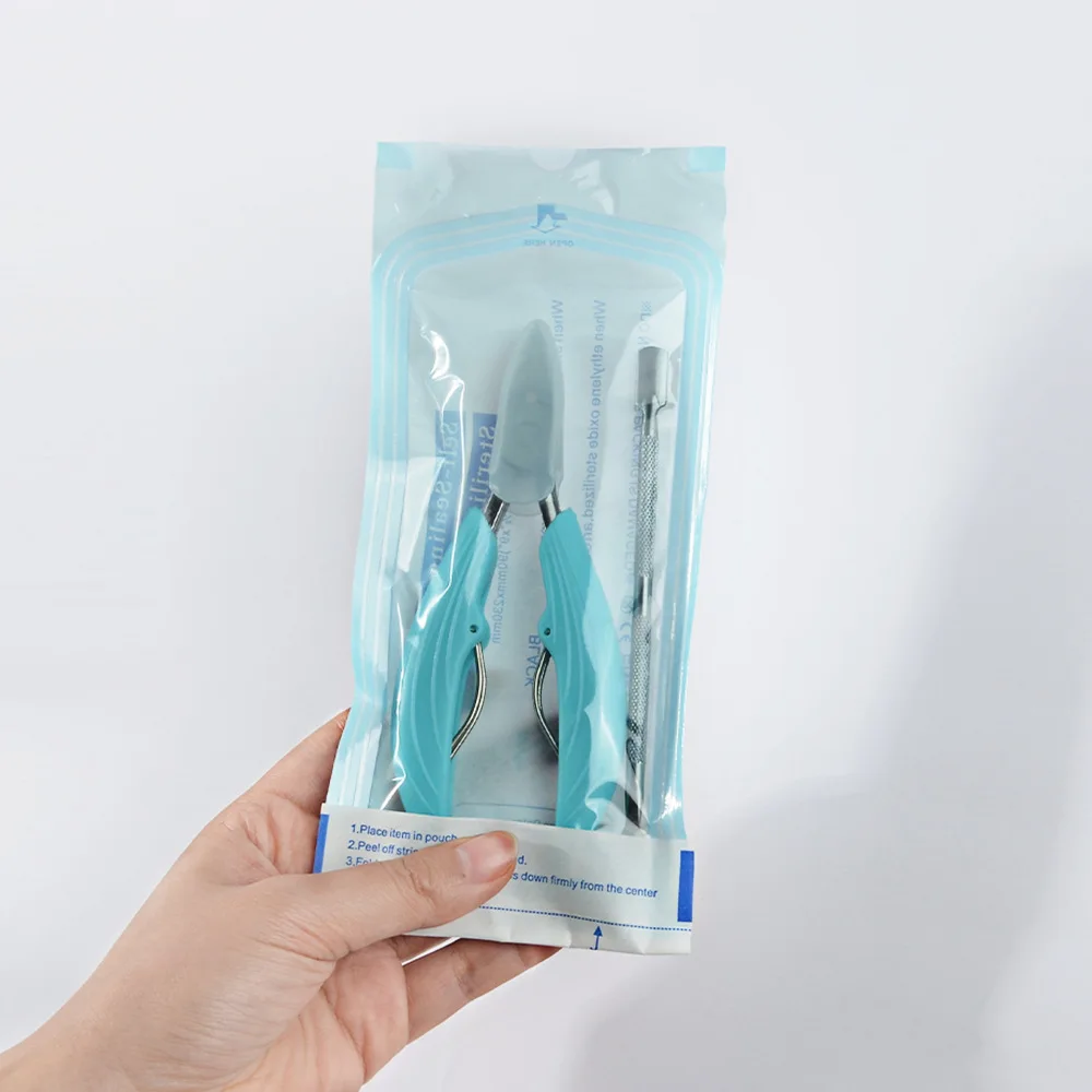 Nail Supply Wholesale 200pcs/box Self Sealing Sterilization Pouch Disposable Autoclave Bags Sterilize Pouch for Nails Tools