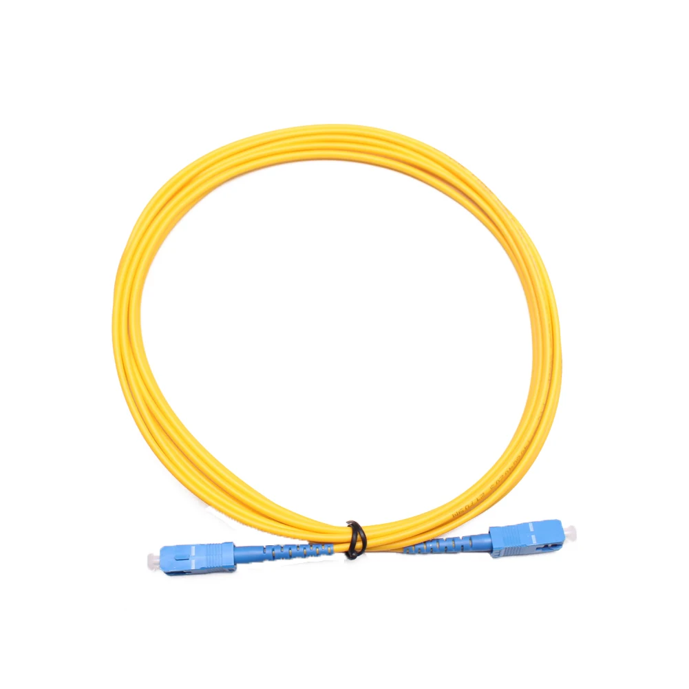 Перемычка патч-корд SC UPC-SC UPC APC Patchcord волоконно-оптический одномодовый симплексный оптоволоконный