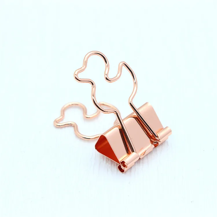 Home Kitchen Store Metal Paper Binder Clips Office Stationery School File Clip Holder Grip Clamp