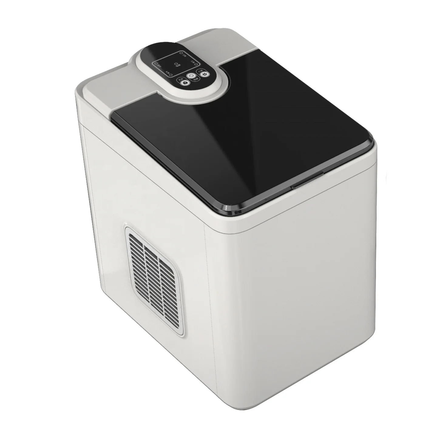 ice cube maker machine stainless steel milk tea shop restaurant KTV bar multifunctional comme