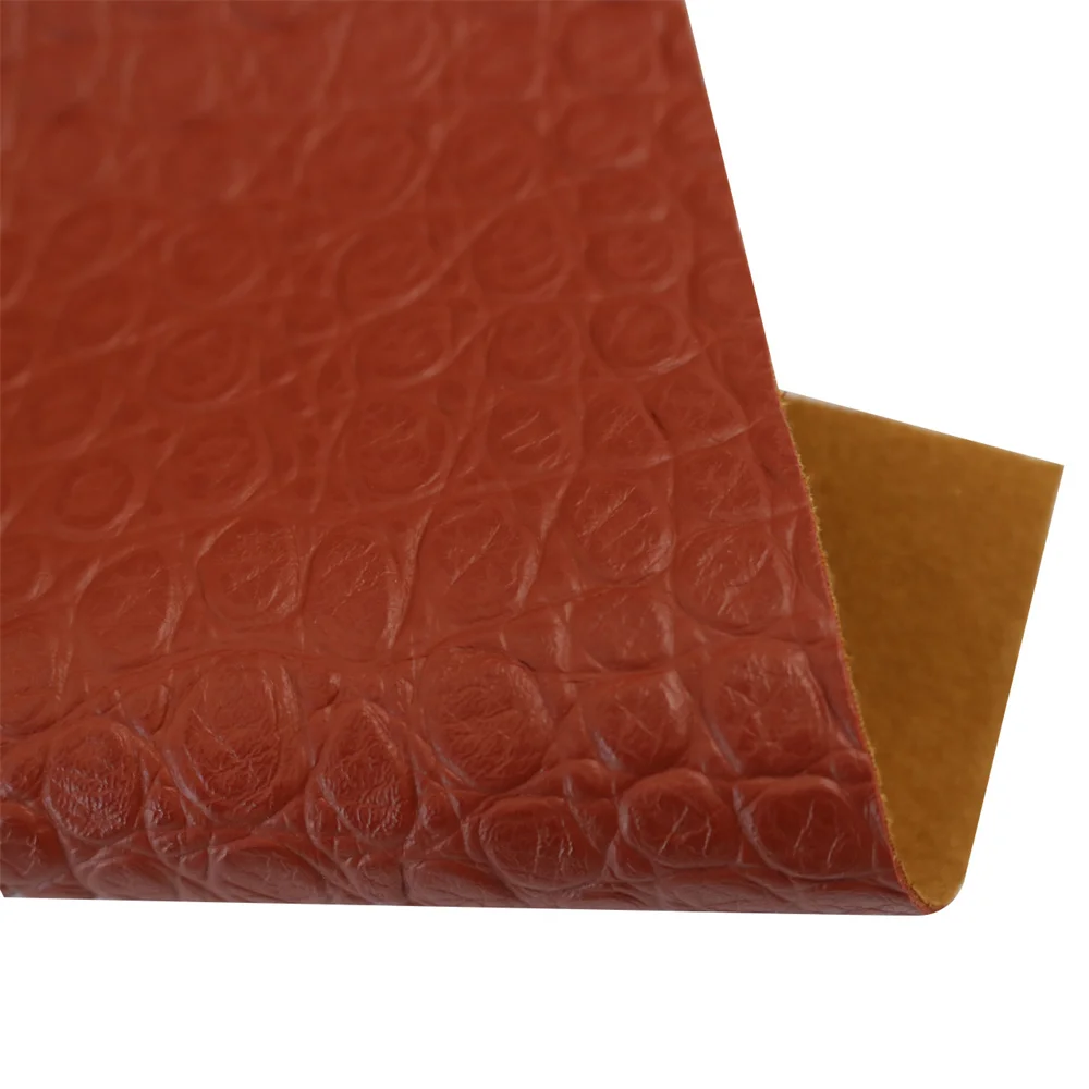 High Quality Low Price Embossed Crocodile Pattern Faux Synthetic Leather For Furniture