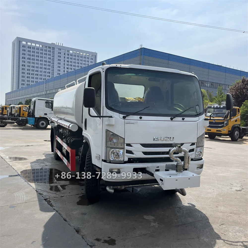 ISUZU 8000l 8 тонн 12 12000 литров цистерны для воды или 10 кубических водяных спринклеров экспорт
