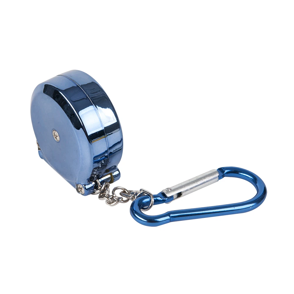 Pocket Size Multiple Color Options 2M Retractable Mini ABS Measuring Tape With Multiple color options