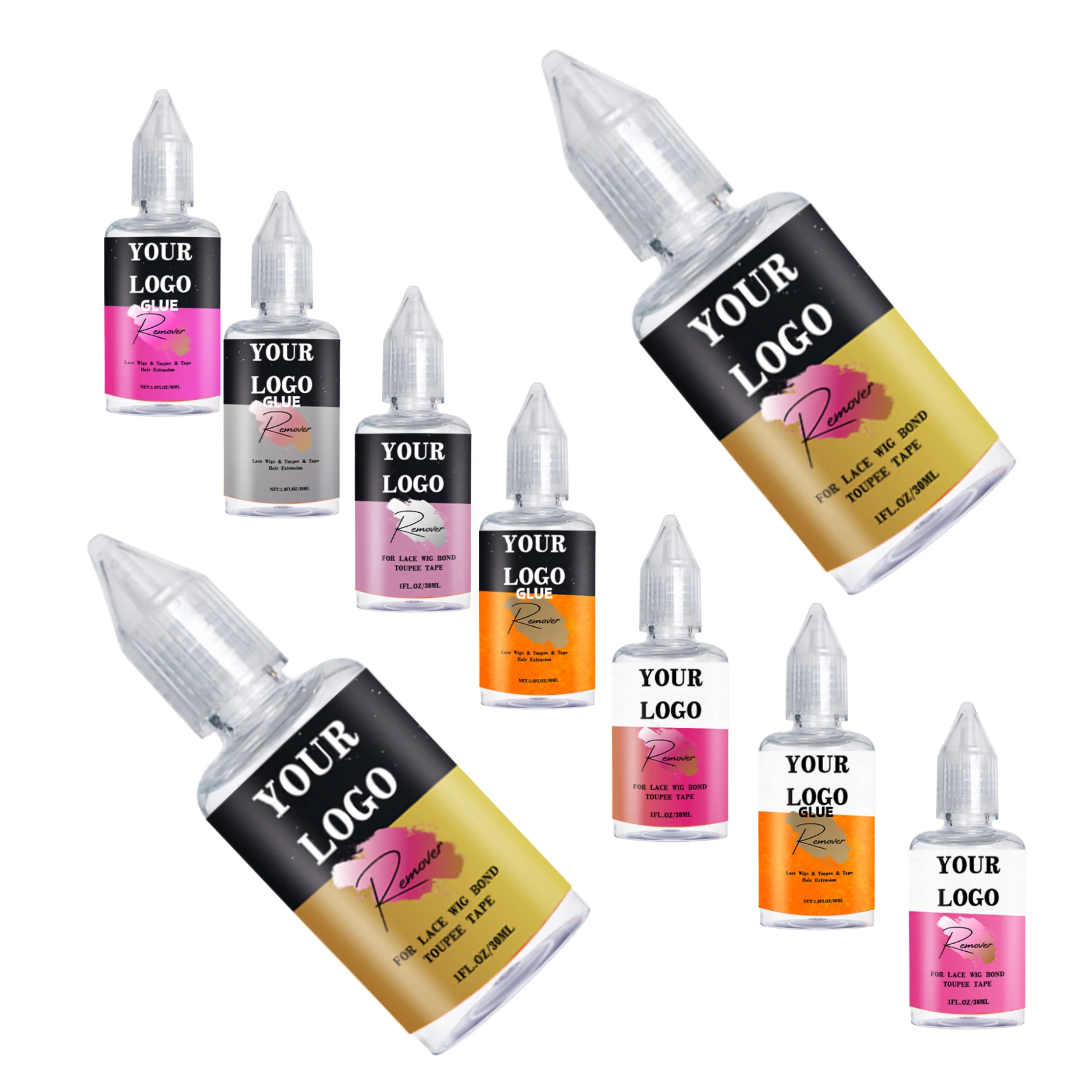 Portable Custom Wholesale Strong Hold Waterproof Private Label Wig Lace Eyelash Extension Glue