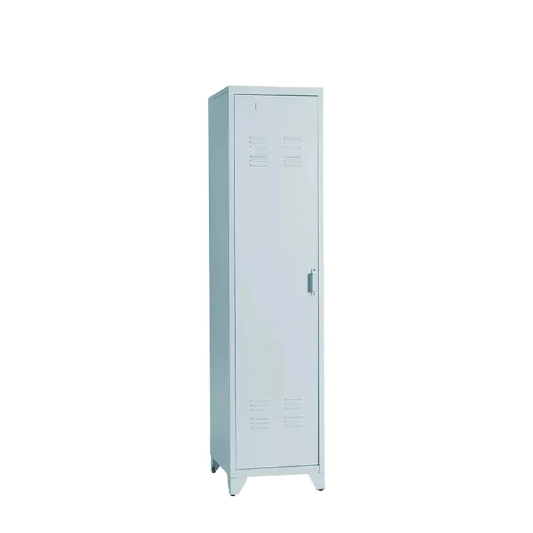New Style Vertical 1 Door Bedroom Kids Steel Cheap Gym Metal Locker Locker Clothes Locker Cabinets