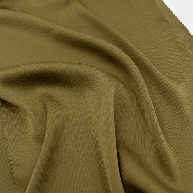 Hot sale formal black crepe fabric abaya nida tiktok fabric polyester fabric for abaya dress