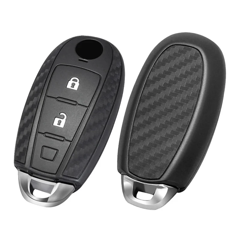 Silicone Protective Car Key Cover for Suzuki Sport 2 Button Car Key Keyless Go
