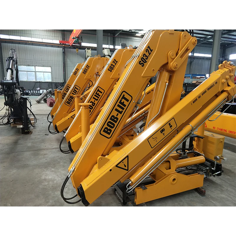 swing arm grove hydraulic truck crane