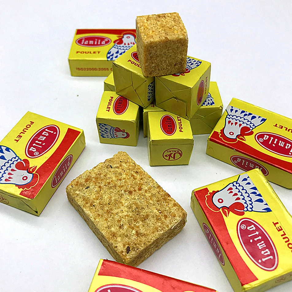 Good Quality Cheap Price Halal Mixed Seasoning Chicken Beef Flavor Stock Soup Bouillon 4g 10g Cube For African Muslim Cook