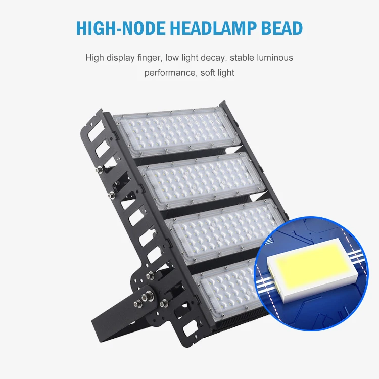 High Power Stadium Light Die Casting Aluminum Lighting 2000 Watt Led High Mast Lamp